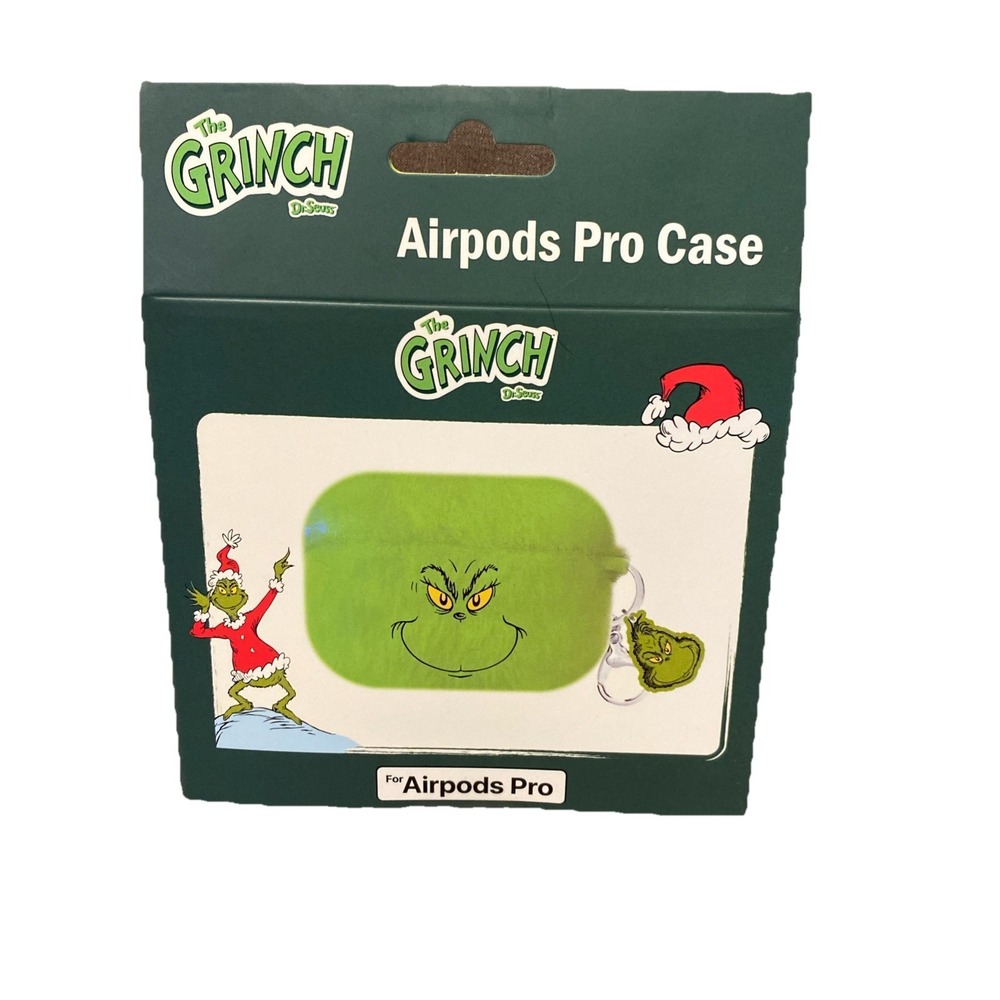 The Grinch Airpods Pro Furry Case - Picture 2 of 2
